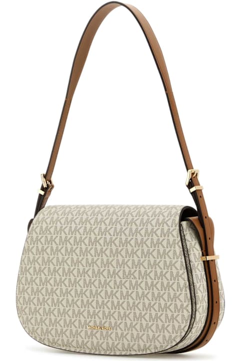 أدوات منزلية Michael Kors Printed Canvas Moore Shoulder Bag