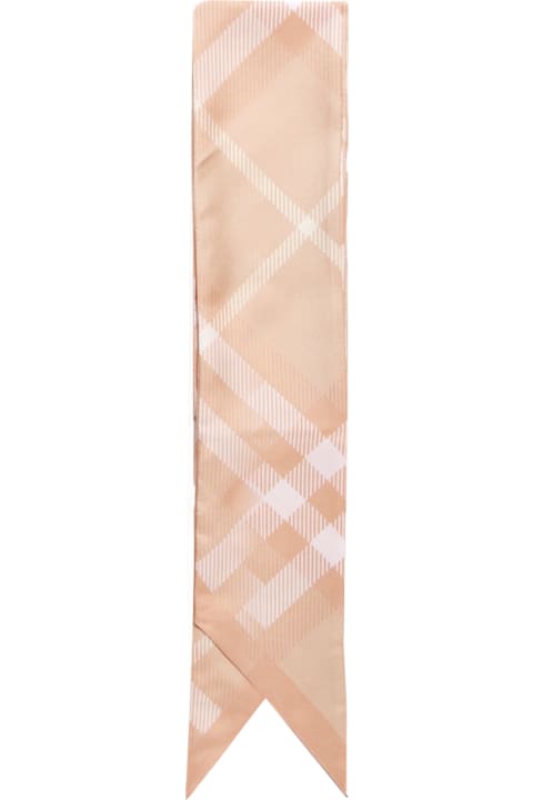 Burberry for Men Burberry Check Thin Scarf