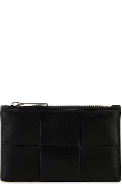 Bottega Veneta for Kids Bottega Veneta Intrecciato Zipped Card Holder