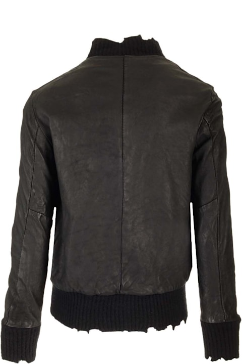 Giorgio Brato Clothing for Men Giorgio Brato Bomber Brushed Vegetal Lamb Leather