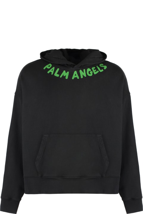 Palm Angels Men Palm Angels Seasonal Logo Hoodie