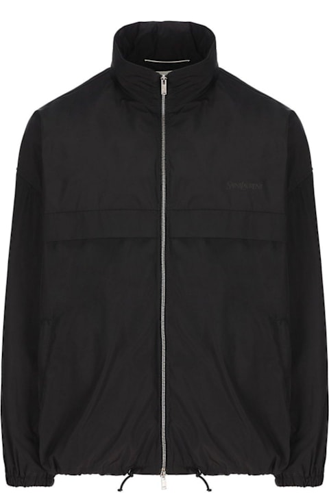 Saint Laurent Coats & Jackets for Men Saint Laurent Beeps Baseball Jacket