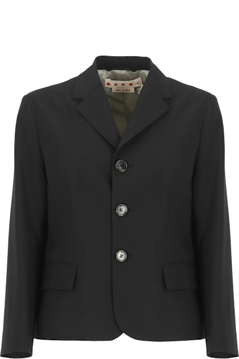 Marni Coats & Jackets for Women Marni Wool Blend Blazer