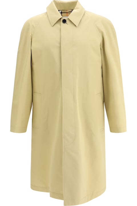 Homeware Burberry Long Cotton Car Coat