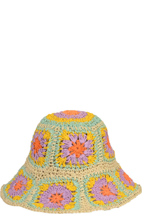 ウィメンズ Weili Zhengの帽子 Weili Zheng Crochet Patterned Hat