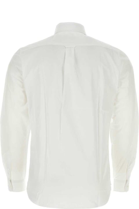 Homeware Maison Kitsuné Fox Head Patch Long-sleeved Shirt