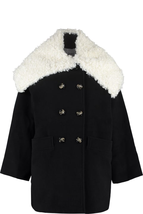 Rodebjer Clothing for Women Rodebjer Lainey Double-breasted Wool Coat