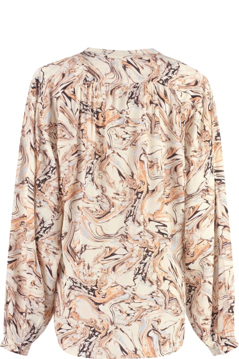 Isabel Marant Topwear for Women Isabel Marant Tiphaine Printed Silk Blouse