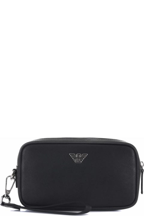 Emporio Armani Luggage for Men Emporio Armani Sustainability Collection Handbag