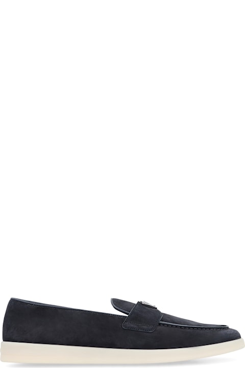 Sale for Men Prada Suede Loafers