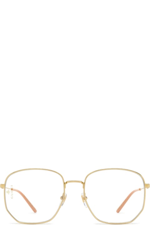 Gucci Eyewear Eyewear for Women Gucci Eyewear Gg0396s Gold Sunglasses