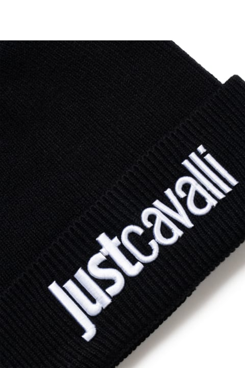 Just Cavalli Hats for Women Just Cavalli Just Cavalli Hats Black