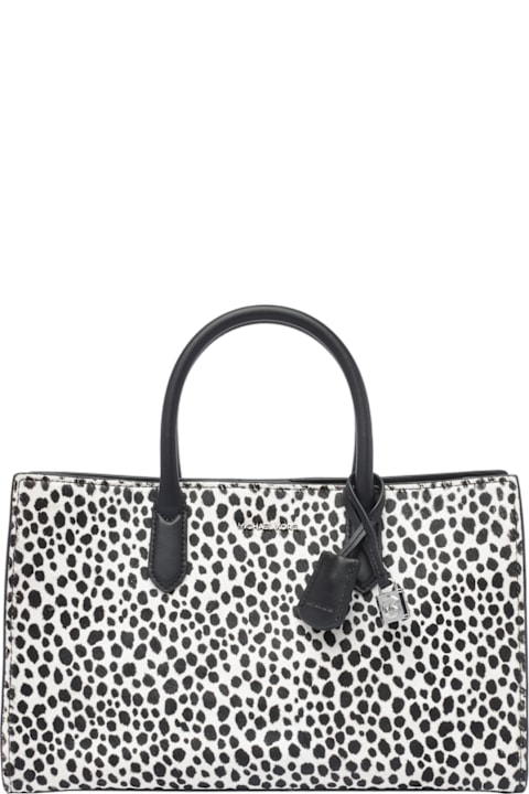MICHAEL Michael Kors Totes for Women MICHAEL Michael Kors Cheetah Print Scarlett Medium Satchel Bag