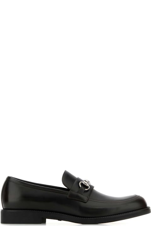 أدوات منزلية Gucci Black Leather Loafers