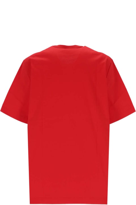 Topwear for Men Lanvin Lanvin T-shirts And Polos Red