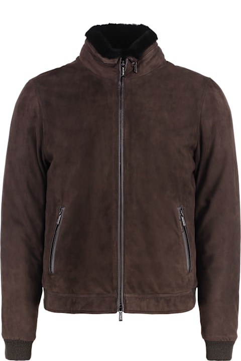 Homeware Moorer Celotti Leather Jacket