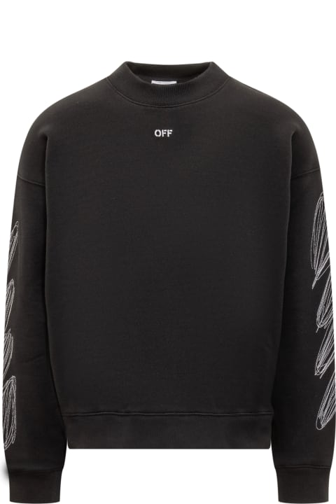 Off-White for Men Off-White Sweatshirt With Scribble Logo