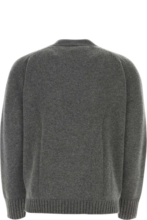 Sweaters for Men Studio Nicholson Mud Wool Cardigan