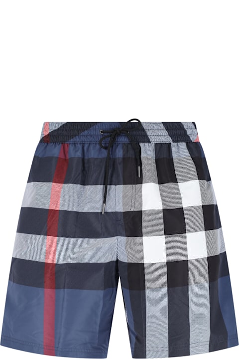 Burberry Swimwear for Men Burberry 'check' Swim Shorts