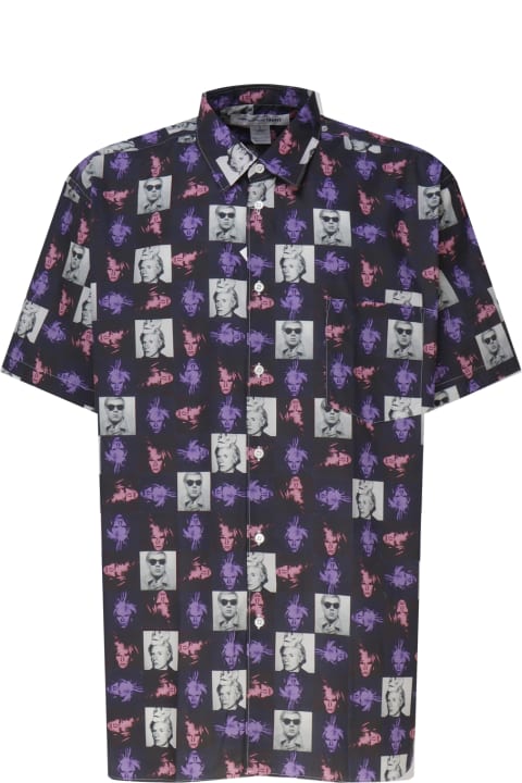 Shirts for Men Comme des Garçons Andy Warhol Cotton Shirt