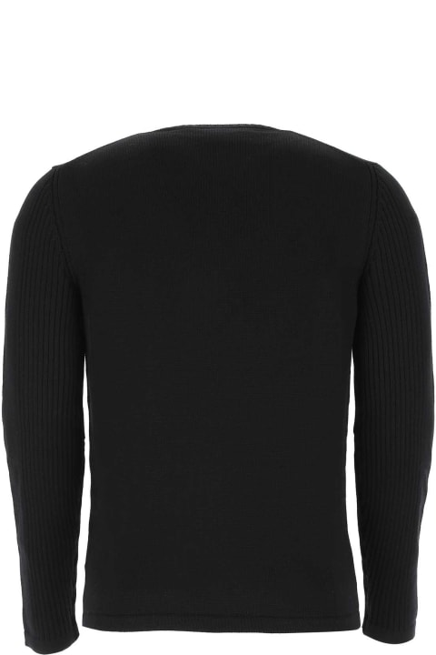 Prada Sweaters for Men Prada Black Wool Sweater