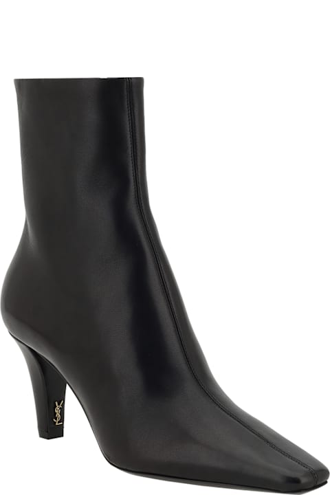 Saint Laurent High-Heeled Shoes for Women Saint Laurent Ankle Boots