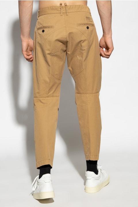 Dsquared2 Pants for Men Dsquared2 Cotton Trousers
