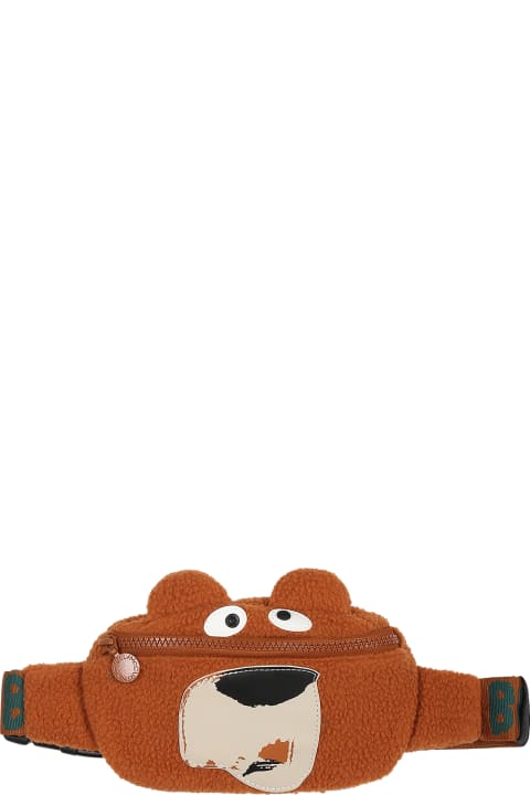 Accessories & Gifts for Boys Stella McCartney Kids Brown Fanny Pack For Boy With Bear