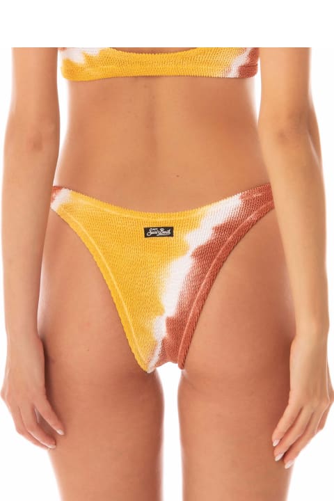 Homeware MC2 Saint Barth Woman Crinkle Cheeky Swim Briefs