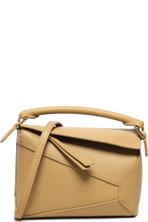Loewe for Women Loewe Puzzle Edge Mini Bag In Calfskin Leather