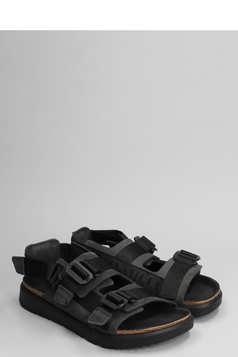 Homeware Birkenstock Shinjuku Flats In Black Leather
