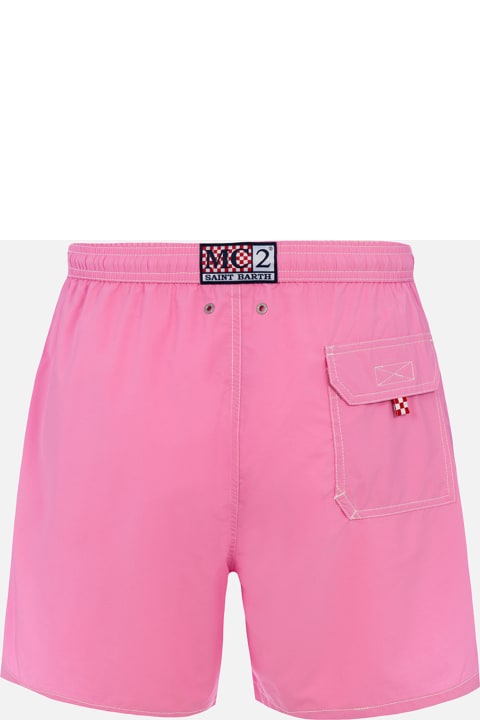 Homeware MC2 Saint Barth Pink Classic Light Swim Shorts Patmos