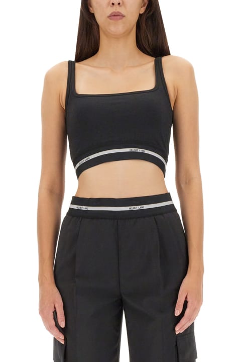 Helmut Lang Topwear for Women Helmut Lang Crop Top With Logo