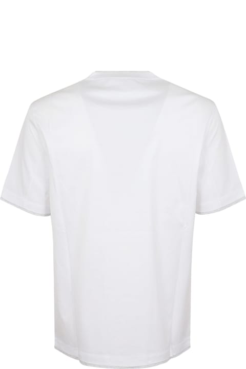 Brunello Cucinelli Clothing for Men Brunello Cucinelli Chest Logo Regular T-shirt