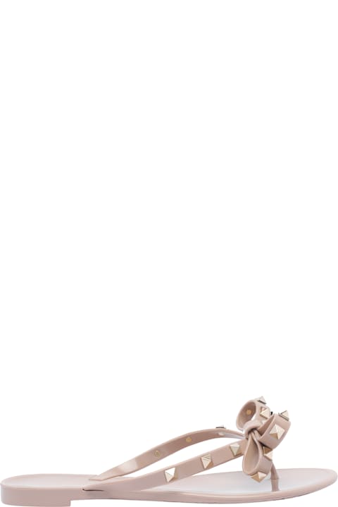 Valentino Garavani Rockstud Rubber Flip Flops