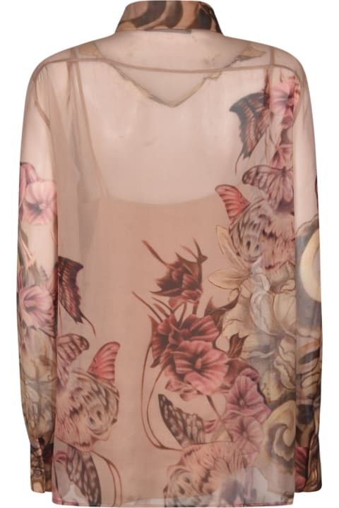 Topwear for Women Alberta Ferretti Floral Print Shirt