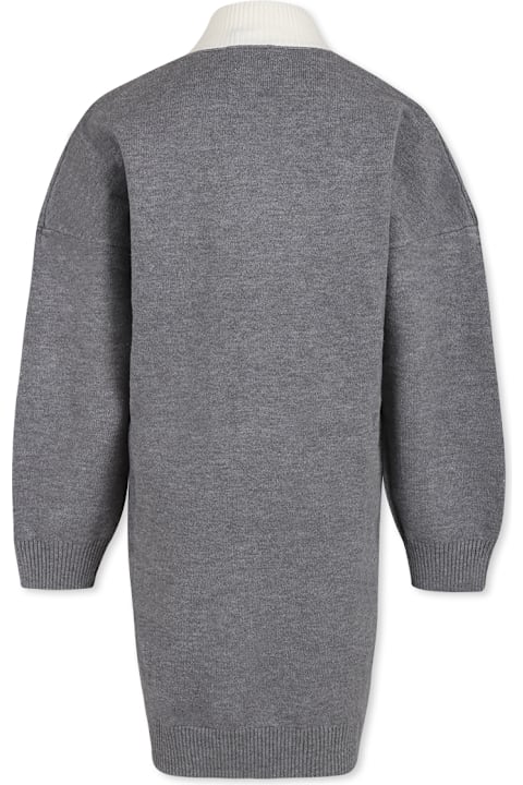 Homeware Pinko Grey Dress For Girl
