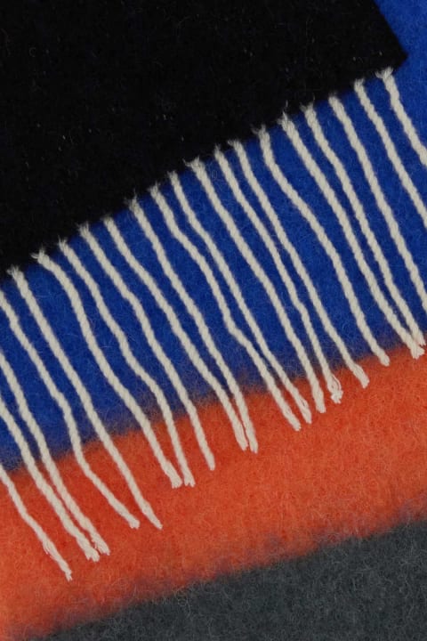 Ader Error Scarves for Men Ader Error Multicolor Wool Blend Scarf