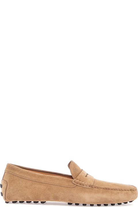Tod's for Men Tod's Leather Moccasin With Rubber Sole