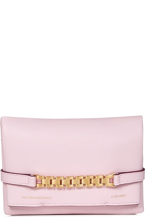 Bags for Women Victoria Beckham Mini Chain Pouch With Long Strap Clutch