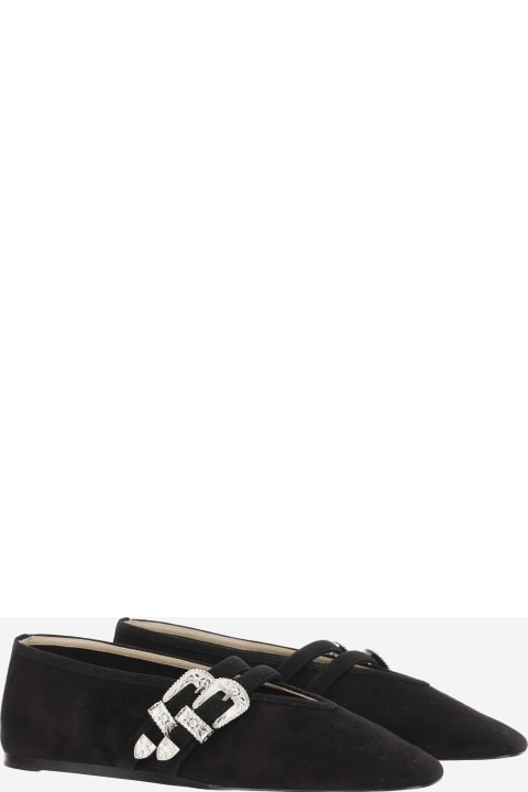 Le Monde Beryl Shoes for Women Le Monde Beryl Claudia Suede Ballet Flats