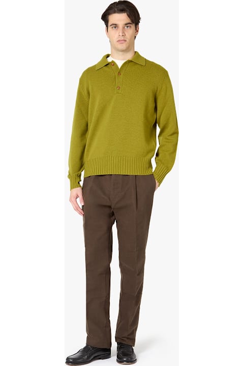 doppiaa for Women doppiaa Aashton Wool And Cashmere Polo Sweater