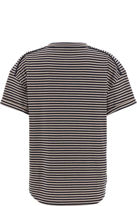 Brunello Cucinelli Clothing for Women Brunello Cucinelli Striped T-shirt