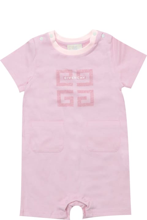 Givenchy Kids Givenchy Cotton Romper