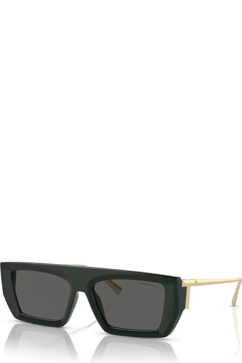 ウィメンズ Tiffany & Co.のアイウェア Tiffany & Co. Tf4214u Dark Green Sunglasses