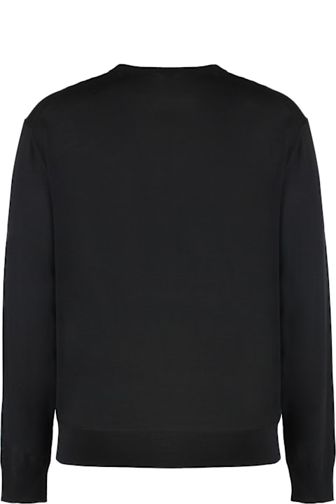 メンズ Monclerのニットウェア Moncler Virgin Wool Crew-neck Sweater