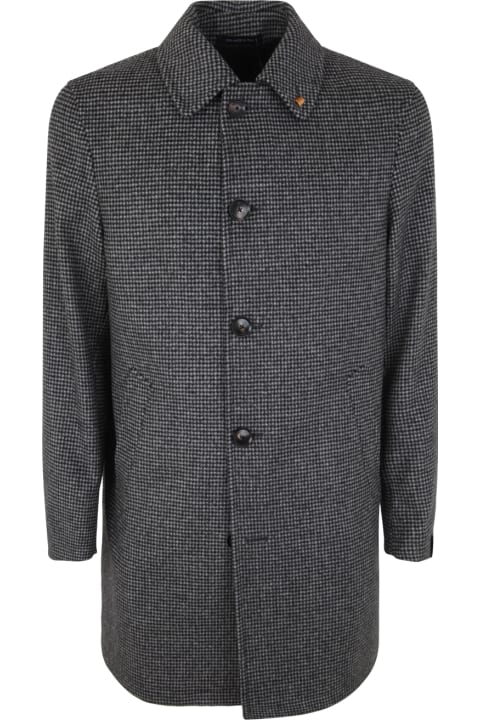 Sartoria Latorre Coats & Jackets for Men Sartoria Latorre Marco Shirt Neck Coat