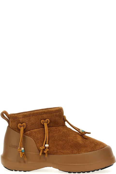 Homeware Moon Boot 'luna Low Suede Beads' Ankle Boots