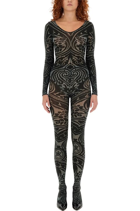 Etro جمب سوت لـ السيدات Etro Bodysuit Etro X Wolford