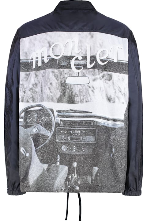 Moncler Genius for Kids Moncler Genius 3 Moncler X Mercedes-benz By Nigo - Sopdu Nylon Jacket